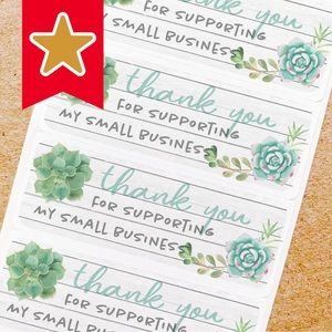 Thank You Labels Stickers for Sellers